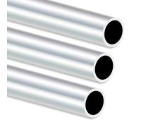 iMeistek Tubo redondo de aluminio 6063, 250 mm de longitud, 24 mm de diámetro exterior, 20 mm de diámetro interior, tubo redondo recto sin costuras para uso industrial, decorativo, arquitectónico (3