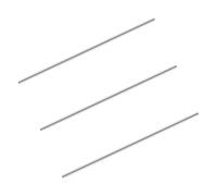 iMeistek Tubos de acero inoxidable 304, 4 mm de diámetro exterior x 1 mm de grosor, 250 mm de longitud, tubo redondo recto industrial de acero inoxidable sin costuras (3 unidades)