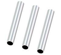 iMeistek Tubos de aluminio 6063, 15 mm de diámetro exterior, 13 mm de diámetro interior, 150 mm de longitud, tubo redondo de aluminio recto sin costuras para modelo de bricolaje, industrial (3 piezas)
