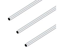 iMeistek Tubos de aluminio 6063, 9 mm de diámetro exterior x 7 mm de diámetro interior x 300 mm de longitud, tubos redondos de aluminio sin costuras para modelo de bricolaje, industrial (3 piezas)