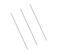 iMeistek Tubos redondos de acero inoxidable 304, 2 mm de diámetro exterior x 0,5 mm de grosor, 250 mm de longitud, tubo recto industrial (3 piezas)