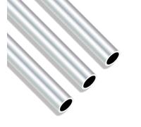iMeistek Tubos redondos de aluminio 6063, 16 mm de diámetro exterior, 13 mm de diámetro interior, 300 mm de longitud, 1,5 mm de pared, sin costuras, tubo de aluminio recto (3 piezas)
