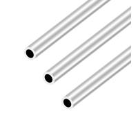 iMeistek Tubos redondos de aluminio 6063, diámetro exterior de 12 mm, diámetro interior de 8 mm, tubo redondo recto sin costuras de 300 mm de longitud para industrial, decorativo, arquitectónico (3