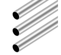 iMeistek Tubos redondos de aluminio 6063, diámetro exterior de 22 mm, diámetro interior de 20 mm, tubo redondo recto sin costuras de 300 mm de longitud para industrial, decorativo (3 piezas)