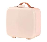 IMEITE Bolsa de maquillaje portátil para guardar cosméticos y productos para el cuidado de la piel, caja de almacenamiento de gran capacidad, adecuada para baño, dormitorio, tocador, organizador de