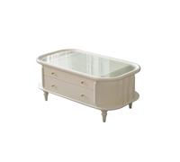 IMEITE Decoración De La Casa Mesa de Centro pequeña de Escritorio for el hogar, Muebles de Sala de Estar Retro Modernos Mesas De Centro para Sala De Estar
