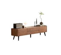 IMEITE Entertainment Center - Mueble de almacenamiento de madera maciza de 200 cm, estilo rural, moderno, centro de entretenimiento adecuado para hotel, salón, etc. Soportes de TV para sala de estar