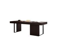 IMEITE Escritorio De Esquina Escritorio Largo de Madera Maciza detrás del sofá Horizontal Pasillo Minimalista for computadora Sala Estar Escritorio De Computadora