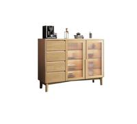 IMEITE Gabinete De Barra De Café Aparador de Comedor nórdico, Mueble Restaurante, Armario Almacenamiento for Cocina del hogar, Vitrina for vinos Gabinete Buffet con Almacenamiento