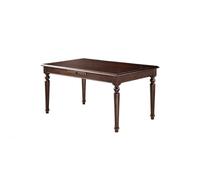 IMEITE Mesa De Reuniones De Oficina Inicio Cocina Mesa de Comedor Madera Maciza Sala Estar Restaurante Retro Mesa De Comedor