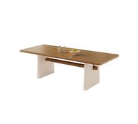 IMEITE Mesa De Reuniones De Oficina Mesa De Comedor Madera Maciza For Sala Estar, For Restaurante, B&, Negociación Mesa De Comedor(A,M:160CMX70CMX75CM)