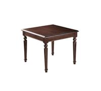 IMEITE Mesa De Reuniones De Oficina Mesa de Comedor pequeña Madera Maciza for Uso doméstico o Restaurante, Cuadrada, for Cuatro Personas Mesa De Comedor