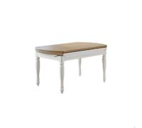 IMEITE Mesa De Reuniones De Oficina Mesa de Comedor Plegable retráctil Estilo Retro campestre Madera Maciza, Color Blanco, Redonda y Variable Mesa De Comedor(B:150CM*90CM*78CM)