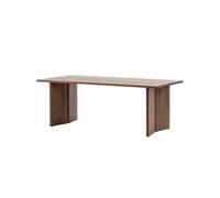 IMEITE Mesa De Reuniones De Oficina Mesa de Comedor Sencilla Madera Maciza, Mesa té Retro, conferencias, Larga Estilo WABI-sabi, negociación Mesa De Comedor(160cm)