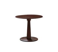 IMEITE Mesa De Reuniones De Oficina Mesa De Negociación Redonda Pequeña Retro Estilo Medieval For Balcón, Madera Maciza For Ocio Mesa De Comedor