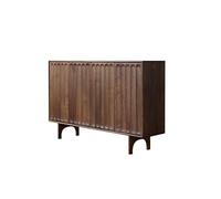 IMEITE Organizador De Zapatos Mesa de Entrada de Madera Maciza de 160 x 40 x 100 cm, Zapatero Sencillo de Nogal, Mueble de Almacenamiento for el salón. Organizador De Zapatos para Entrada