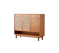 IMEITE Organizador De Zapatos Mueble Zapatero de ratán Macizo de 120 x 38 x 100 cm, Armario de Gran Capacidad for recibidor, Mesa Sencilla for recibidor. Organizador De Zapatos para Entrada