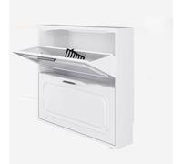 IMEITE Organizador De Zapatos Zapatero Basculante De Acero Ultrafino, Mueble Entrada Gran Capacidad For La Casa, Montado En Pared Organizador De Zapatos para Entrada