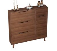 IMEITE Organizador De Zapatos Zapatero De Entrada Madera Maciza, Puerta del Hogar Gran Capacidad, Punta Apartamento Pequeño, Vestíbulo Moderno Y Sencillo Organizador De Zapatos para Entrada