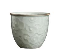 IMEITE Tazas de Matcha Taza de huésped personal de cerámica para hombres, taza de té de bebida única, exquisita taza de té creativa hecha a mano servicio de té con infusor