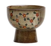 IMEITE Tazas Para Matcha Taza de té china estilo antiguo, pintada a mano, con base alta y diseño floral, gran capacidad, for degustación individual Juego De Té Con Infusor