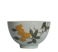IMEITE Tazas Para Matcha Taza de té grande, color hielo, pintada a mano bajo cubierta, taza antigua de maestro de kung fu, taza individual especial for hombres y mujeres Juego De Té Con Infusor