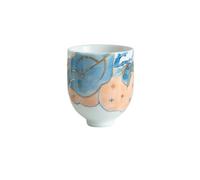 IMEITE Tazas Para Matcha Taza de té pintada a mano, taza de jugo de cerámica china, taza de té de Kung Fu for oficina, sala de estar, taza de té de hospitalidad Juego De Té Con Infusor