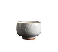 IMEITE Tazas Para Matcha Taza de té redonda retro hecha a mano en relieve, juego de té de kung fu, taza maestra de cerámica de estilo chino for el hogar, taza individual Juego De Té Con Infusor