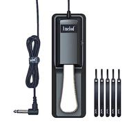 Imelod Sustain Pedal Universal para Yamaha Casio Roland Korg Behringer Moog Piano Midi Teclados electrónicos - - Pedal universal negro