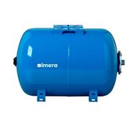 Imera - Vaso de Expansión Horizontal Para Grupo de Presión y Bombas - 10 Bar - Membrana EPDM Intercambiable - Certificado EU (80L)