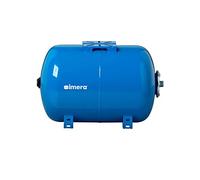 Imera - Vaso de Expansión Horizontal Para Grupo de Presión y Bombas - 10 Bar - Membrana EPDM Intercambiable - Certificado EU (50L)