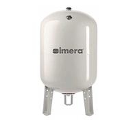 Imera - Vaso de Expansión Vertical Multiusos - Calefacción, ACS, Solar y Grupos de presión - 5 Años de Garantía - Membrana Butilo Plus - 10 Bares (100L)