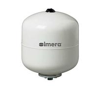 Imera - Vaso de Expansión Vertical Multiusos - Calefacción, ACS, Solar y Grupos de presión - 5 Años de Garantía - Membrana Butilo Plus - 10 Bares (24L)