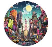 Imes Square 1000 Teile Science Fiction Puzzle Für Erwachsene Bildungspiele Stressabbau-Puzzle Teamgeist Pflegen Für Die Ganze Familie, Geschenke Für Frauen & Männer 1000pcs (67.5x67.5cm)