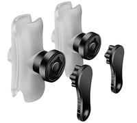 iMESTOU Perilla de Seguridad y Pomo de Llave Antirrobo 2PCS | para Monturas RAM Tamaño B u Otros Soportes de Motocicleta/Bicicleta de 1 Pulgada de Bola con Doble Enchufe
