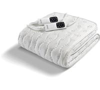 Imetec 16882 Calentador Cama Doble 6 Temperatura Temporizador 150x160 CM Blanca