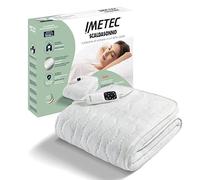 Imetec Adapto Recreo, Calientacamas individual 150 x 80 cm, Calentamiento rápido, Temperatura constante y personalizable, Tejido acolchado hipoalergénico lavable, Made in Italy, Control 6 temperaturas