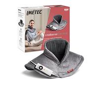 Imetec Intellisense Cervical Ultra Suave - Cojín eléctrico para cuello, tejido hipoalergénico, 5 temperaturas, calentamiento rápido, protección contra sobrecalentamiento, lavable a máquina, 47 x 52 cm