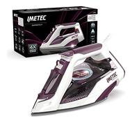 Plancha Imetec Zerocalc Z3 3900 suela cerámica 2400W violeta depósito 300ml