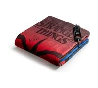 Imetec Manta Electrica CALDOPLAID Stranger Things Roja Y Azul