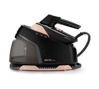 Imetec Plancha De Vapor Caldera Evos Negra Y Rosa Dorada