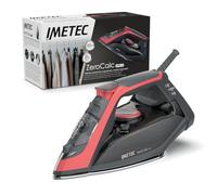 Imetec Zerocalc VPR-X - Plancha de vapor de 2600 W con golpe de vapor de 220 g, sistema antical 2X Zerocalc, suela de acero satinado con acabado láser y punta de precisión, ligera
