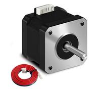 iMetrx NEMA 17 Motor paso a paso 42 x 40 mm extrusora 1.5 A-3.8 V 2 fases 4 hilos 1,8 grados, con cable de 1 metro, para motor de impresora 3D, 1 unidad