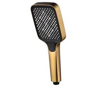 IMEX - Alcachofa de Ducha Alta Presión Dorado | Alcachofa Ducha Antical Efecto Lluvia | Recambio Original Producto IMEX | Mango Ergonómico con 3 Posiciones | Resistente a Humedad y Corrosión