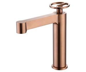 IMEX BDC033-1ORC OLIMPO Monomando Lavabo Oro Rosa Cepillado