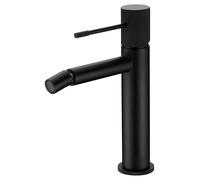 Grifo monomando megro mate para bidé fabricado en latón con un cartucho cerámico de 35 mm Line de Imex - Sin válvula