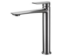 IMEX BDG040-3NQ URAL Grifo de Lavabo Alto Níquel Cepillado