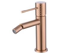 IMEX BDG053-2ORC GÉNOVA Monomando Bidé Oro Rosa Cepillado