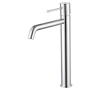 Grifo monomando con caño alto para lavabo hecho de latón con acabado cromado Genova de Imex