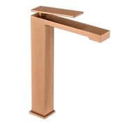 IMEX BDP048-3ORC PISA Monomando Lavabo Alto Oro Rosa Cepillado